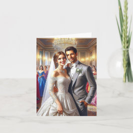 Deux Cœurs Déterminés, carte pour tous サンキューカード