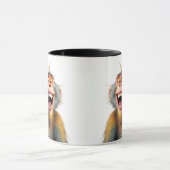 Deux singes hilarants sont trop drôles. マグカップ (中央)