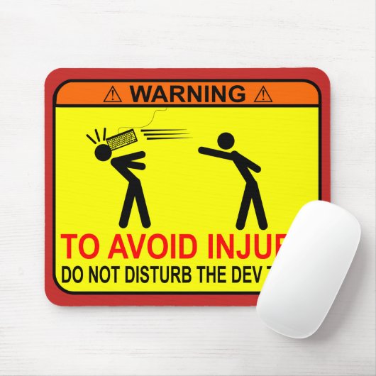 Devのチームを妨げないで下さい マウスパッド (マウス)