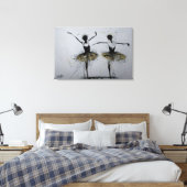 Devant et Derriere キャンバスプリント (インサイチュ (寝室))