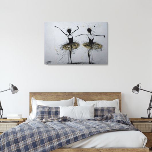 Devant et Derriere キャンバスプリント (インサイチュ (寝室))