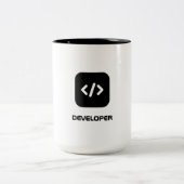 developer ツートーンマグカップ (中央)