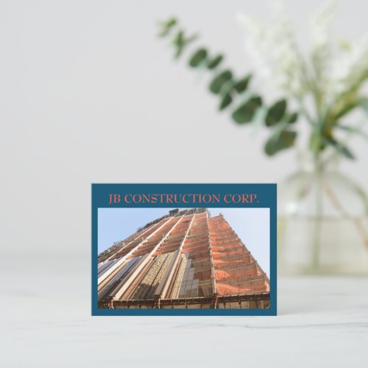 Developer Architectリモート・建物建築 名刺 (スタンド正面)