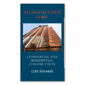 Developer Architectリモート・建築建物 マグネット名刺 (正面縦)