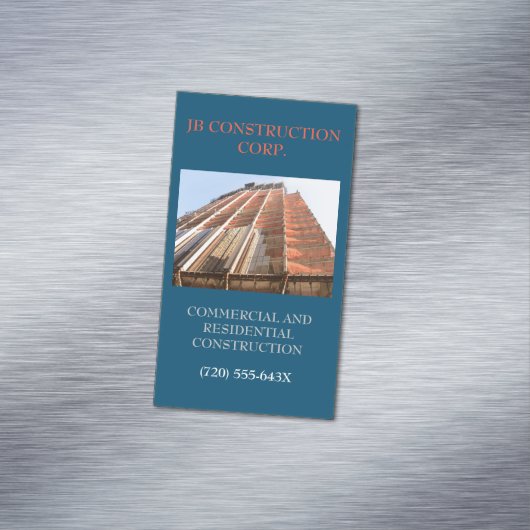 Developer Architectリモート・建築建物 マグネット名刺 (インサイチュ)