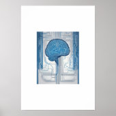 Developer Code Logic Geometric Tee for Software En ポスター (正面)