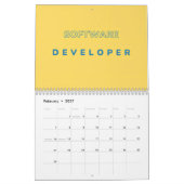 Developers Calendars カレンダー (2月 2027)