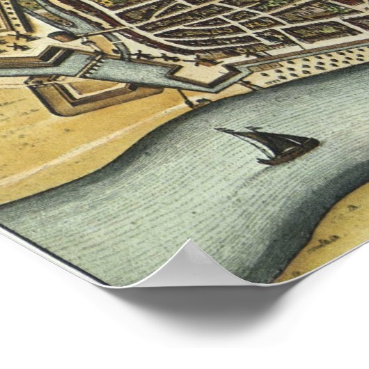 deventer - 1652 ポスター (角)