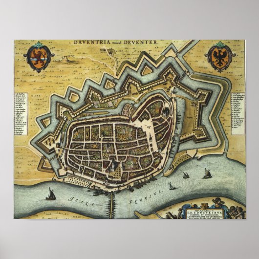 deventer - 1652 ポスター (正面)
