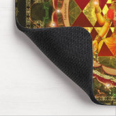 Devi Lakshmi - Shri Yantra- MahalakshmiのStotram マウスパッド (コーナー)