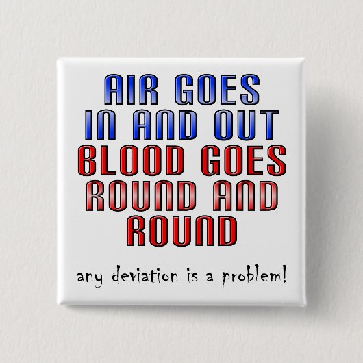 Deviationは問題のあるボタおもしろいンバッジのピン 缶バッジ (正面)