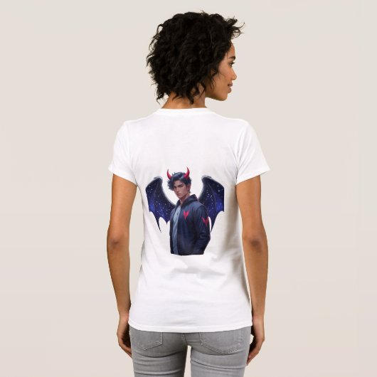 Devil Angel Esports Tシャツ (裏面フル)