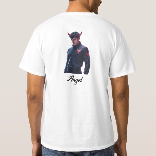 Devil Angel Esports Tシャツ (裏面)