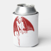 Devil Evil Demon Monster Wings Gothic 缶クーラー (缶正面)
