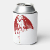 Devil Evil Demon Monster Wings Gothic 缶クーラー (缶裏面)