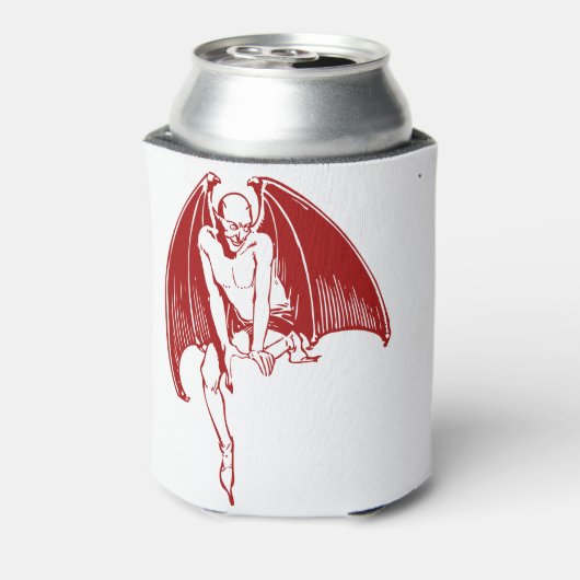 Devil Evil Demon Monster Wings Gothic 缶クーラー (缶裏面)
