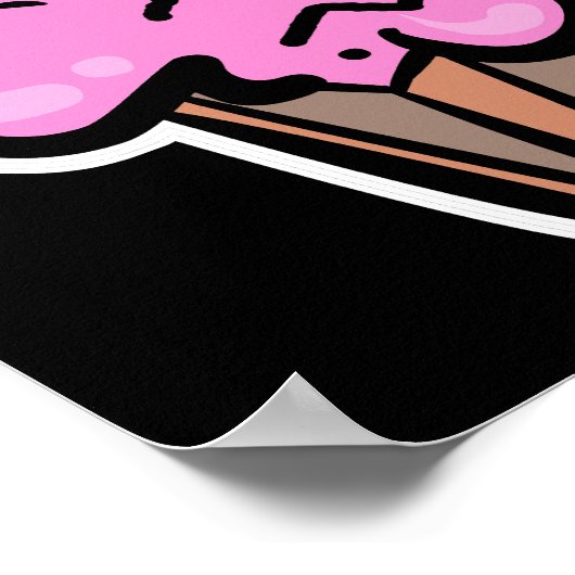 Devil Food Cupcake ポスター (角)