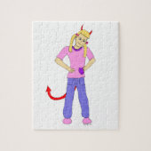 devil girl ジグソーパズル (縦)