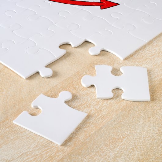 devil girl  ジグソーパズル (側面)