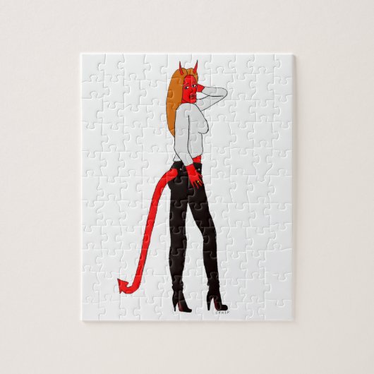 devil girl     ジグソーパズル (縦)