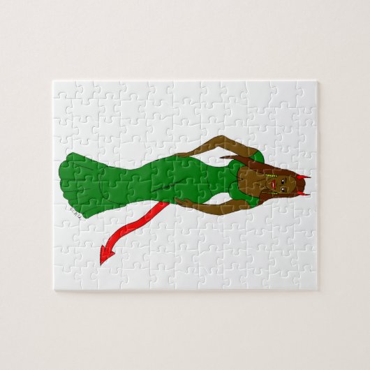 devil girl ジグソーパズル (横)