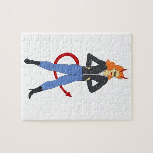 devil girl   ジグソーパズル (横)