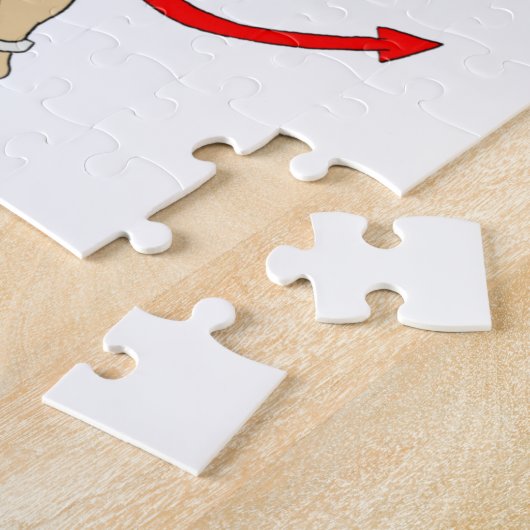 devil girl ジグソーパズル (側面)