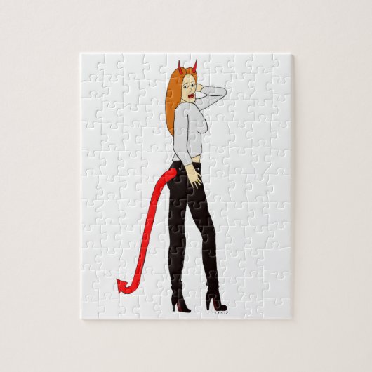 devil girl     ジグソーパズル (縦)