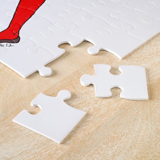 devil girl     ジグソーパズル (側面)