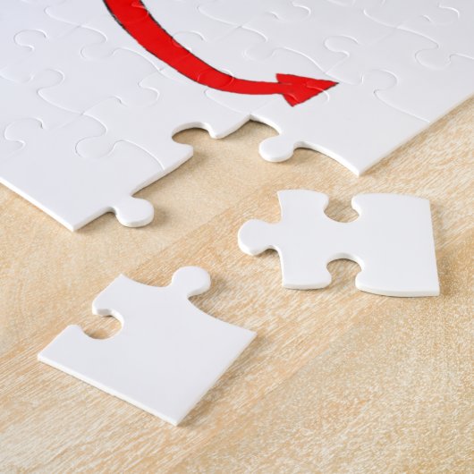 devil girl ジグソーパズル (側面)