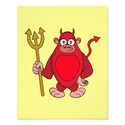 Devil Gorilla フォトプリント (正面)