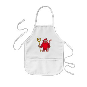 Devil Gorilla 子供用エプロン