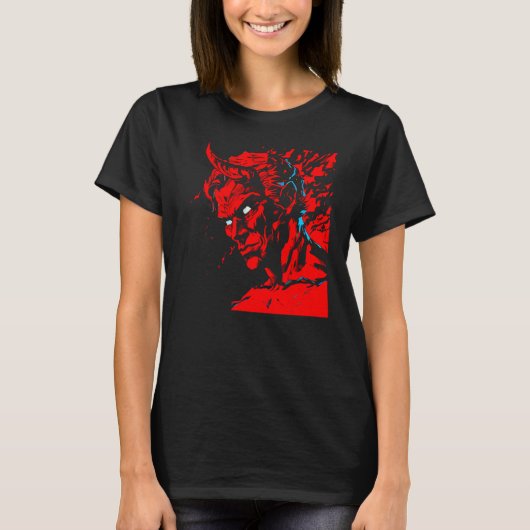 Devil Red Demon Belphegor Tシャツ (正面)