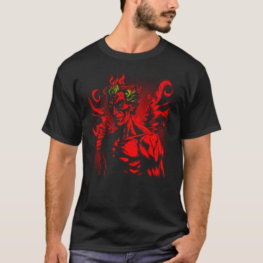 Devil Red Demon Mammon Tシャツ (正面)