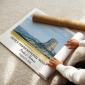 Devil’s Tower National Monument Wyoming, Watercolo ポスター