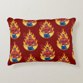 Devil with trident アクセントクッション