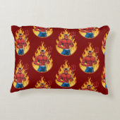 Devil with trident アクセントクッション (裏面)