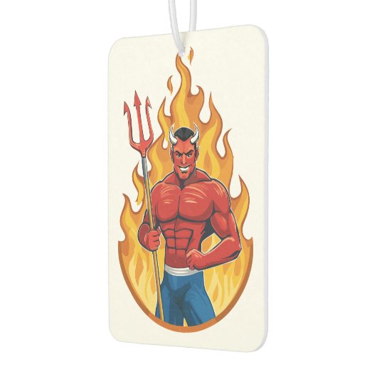 Devil with trident カーエアーフレッシュナー (左)