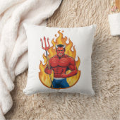 Devil with trident クッション (ブランケット)
