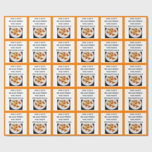DEVILED卵 ラッピングペーパー (フラット)