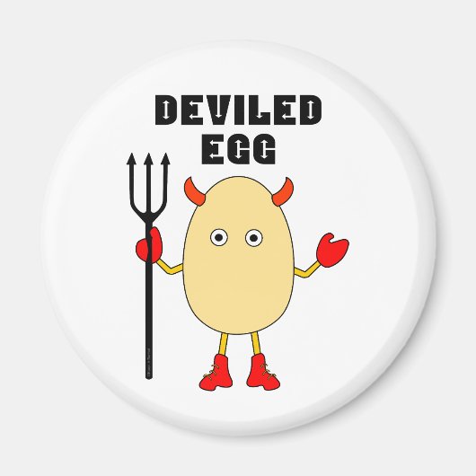 Deviled Egg マグネット (正面)