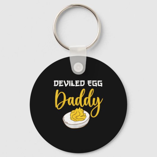 Deviled Egg Daddy キーホルダー (正面)