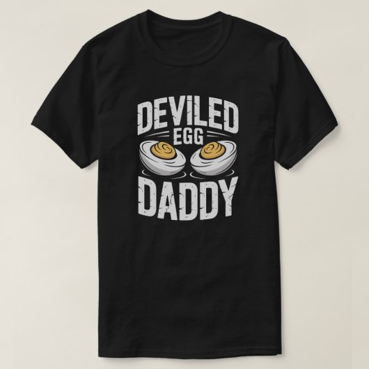 Deviled Egg Daddy Thanksgiving Shirt – Funny Pun H Tシャツ (デザイン正面)