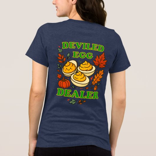 Deviled Egg Dealer トライブレンドＴシャツ (裏面)
