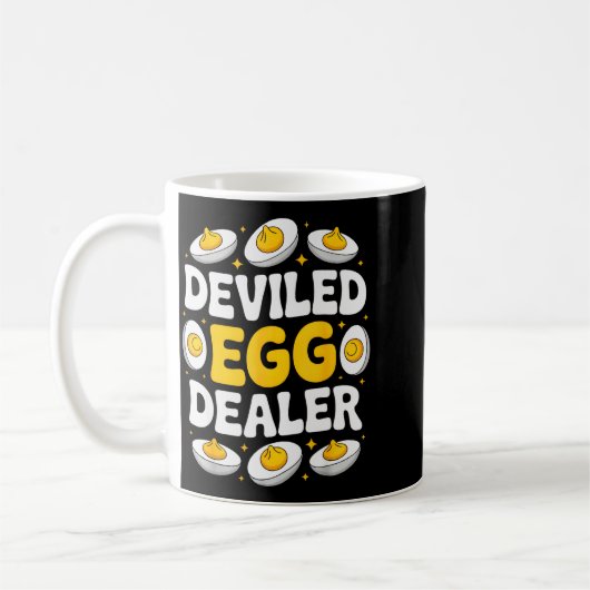 Deviled Egg Er  コーヒーマグカップ (左)