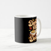 Deviled Egg Er Funny Retro Thanksgiving Food Quote コーヒーマグカップ (正面右)
