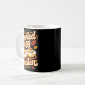 Deviled Egg Er Funny Retro Thanksgiving Food Quote コーヒーマグカップ (正面左)