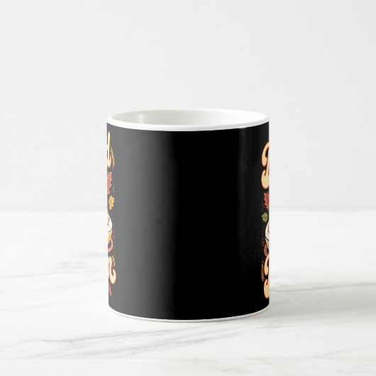 Deviled Egg Er Funny Retro Thanksgiving Food Quote コーヒーマグカップ (中央)