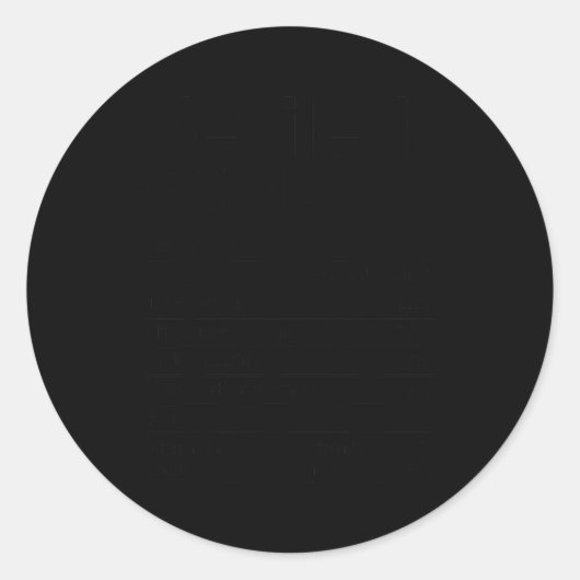 Deviled Eggs Nutrition Facts Funny Thanksgiving Ch ラウンドシール (正面)