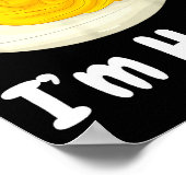 Deviled Eggs You Know Why I’m Here Thanksgiving Fo ポスター (角)